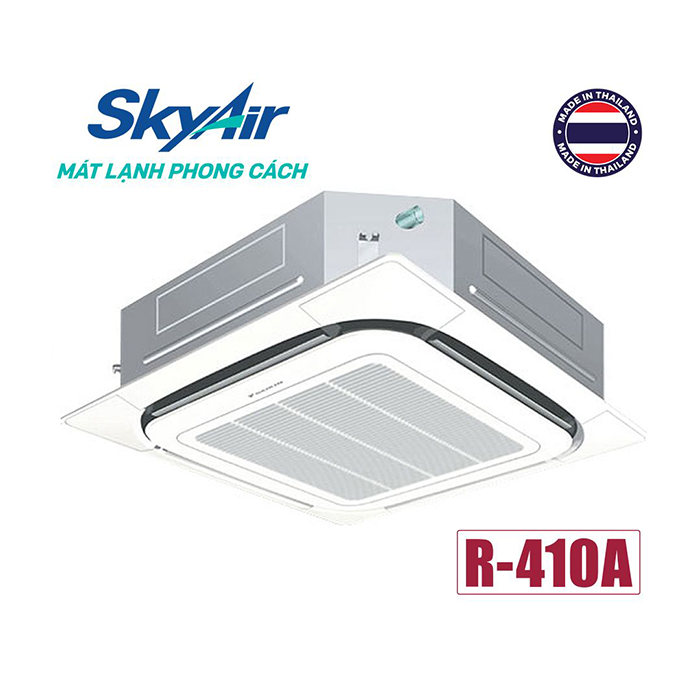 Điều hòa âm trần Casette Daikin 1 chiều 30.000 BTU (FCNQ30MV1/ RNQ30MY1) Điều khiển không dây (BRC7F633F9+BYCP125K-W18) 