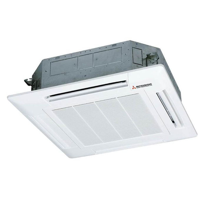 Điều Hòa Âm Trần Cassette 4 Hướng Thổi Mitsubishi 1 Chiều 42.000 BTU (FDT125CSV-S5/FDC125CSV-S5+T-PSA-5BW-E) Điều Khiển Dây (RC-E5)