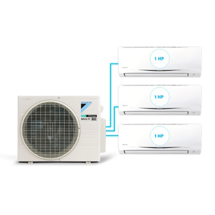 Combo 3 dàn lạnh Điều Hòa Inverter Multi S MKC70SVMV CTKC25RVMV + CTKC25RVMV + CTKC25RVMV